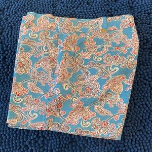 Loft Paisley Print Blue Shorts
